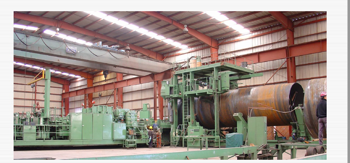 Package: 72" x 1" Spiral Pipe Mill, Offline Welding System, Linsinger Beveler  and FBE Coating Equipment For Sale